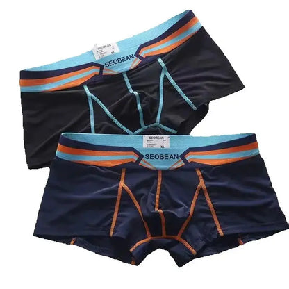 Men's Translucent Nylon Inner Pouch Boxer Briefs