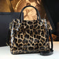 Genuine Leather Women Handbags Fashion Crocodile Print