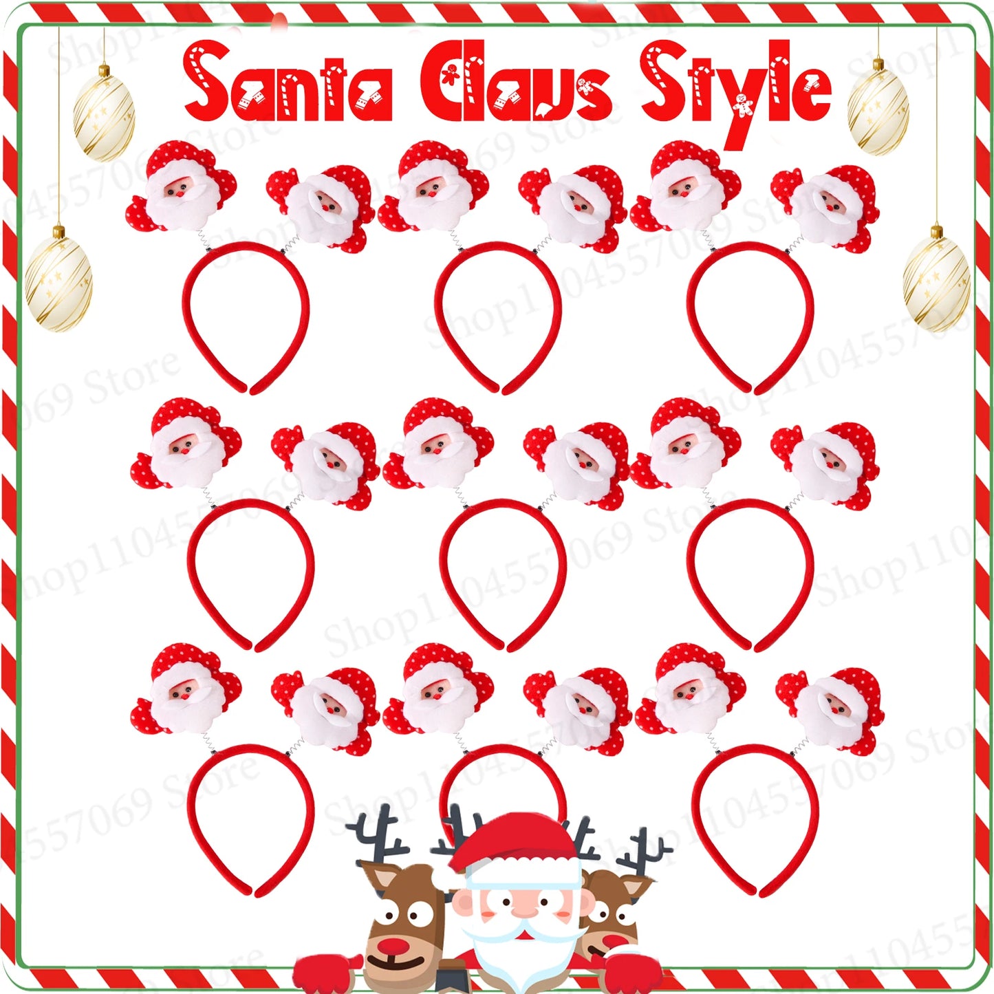 Headband Christmas Party Decorations Favors