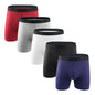 Mens Long Cotton Boxer Shorts Underwear