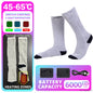 New Heated Winter Thermal Socks, Rechargeable