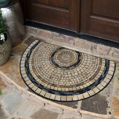 Entrance Doormat Outdoor Floor Carpet Semi-circular