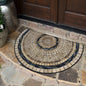 Entrance Doormat Outdoor Floor Carpet Semi-circular