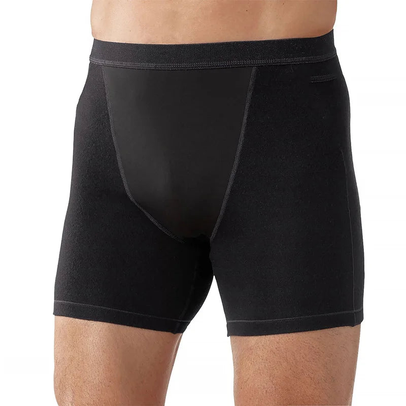 100% Merino Wool Boxer Briefs Men Underwear Breathable