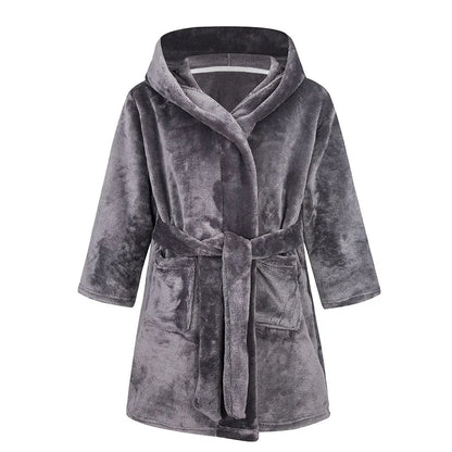 Boys/Girls Winter Colorful Bathrobe Sleepwear Loungewear