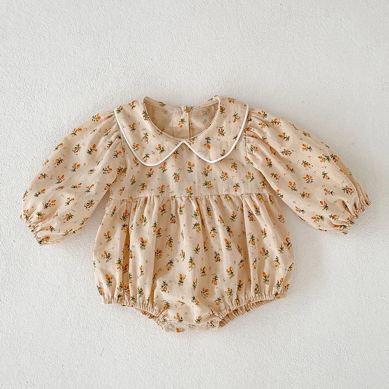 Infant Baby Girls Sleeveless Knit Rompers