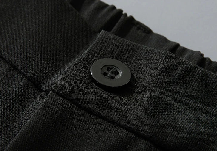 Ice Silk Men's Casual Straight Pants Fashion