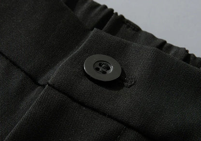 Ice Silk Men's Casual Straight Pants Fashion