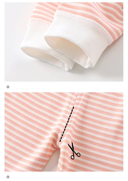 2 Pcs Plush Girls Breathable Casual Wear