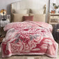 European Style Warm Raschel Blanket High End