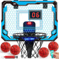 Mini Indoor Basketball Hoop Light Up Scoreboard