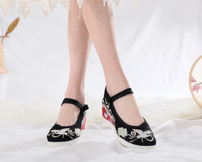 Woman Casual Ethnic Style Canvas Vintage