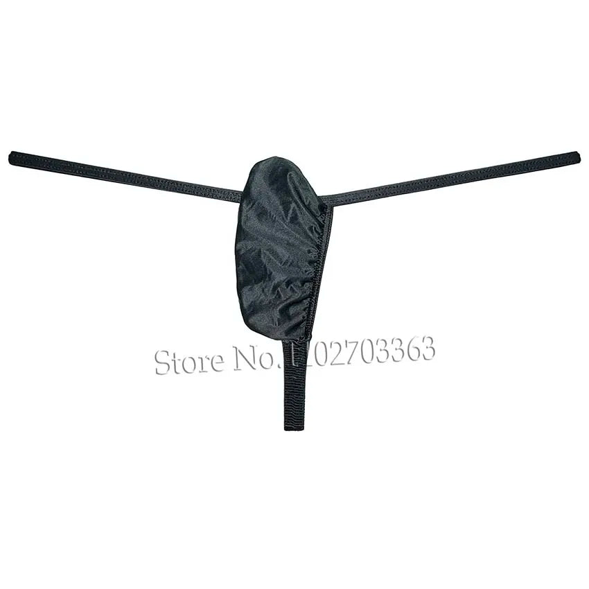 Men's Micro G-string Underwear Shiny Low Rise