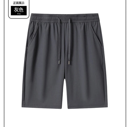 Silk Shorts Knee Length Bermuda Quick Dry