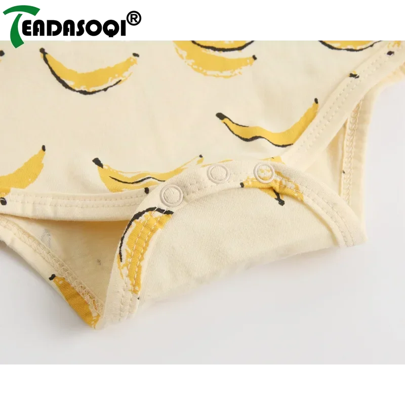 2 Pcs Jumpsuit Outfit Girls/Boys Banana Pineapple