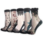 5 Pairs Women's Lace Ankle Sock