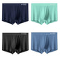 Men's Silk Flat Corner Antibacterial  Boxer Briefs