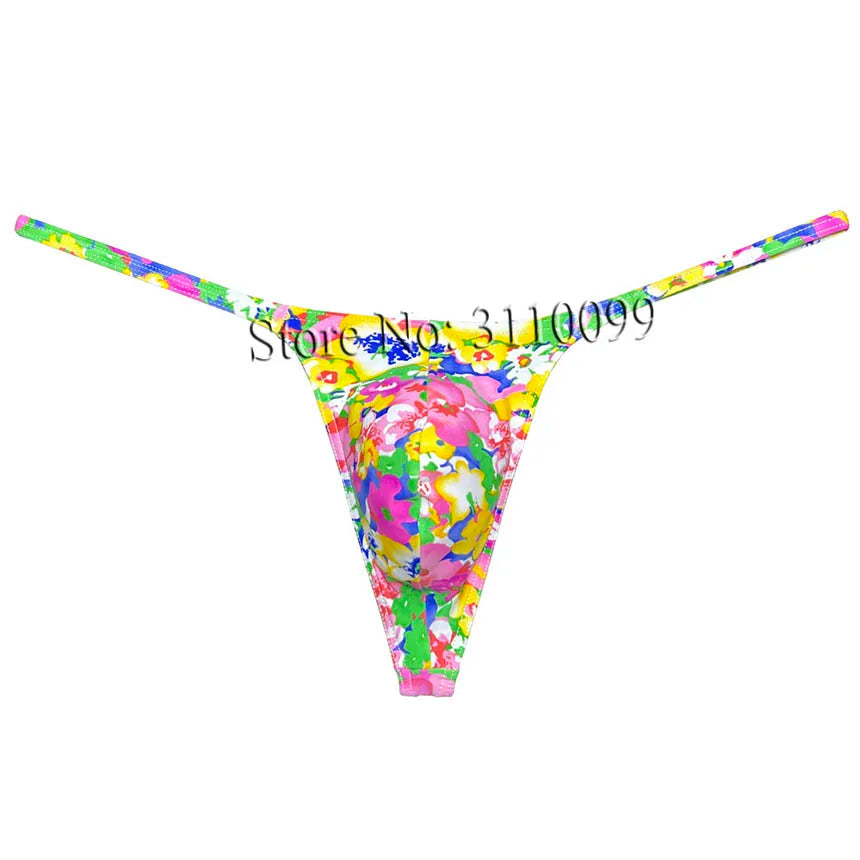 Men‘s Thong Micro Bikini Swim  Pouch G-string