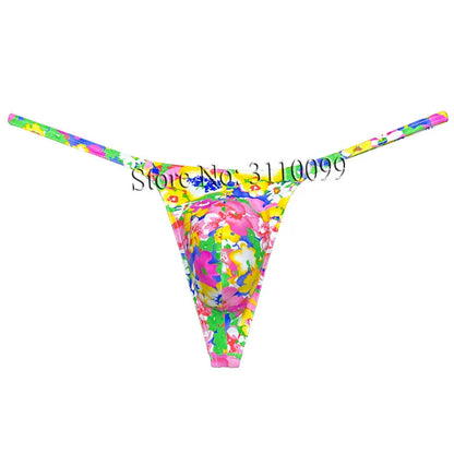Men‘s Thong Micro Bikini Swim  Pouch G-string