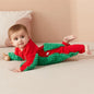 Girls Cleaning Mop Long Sleeve Crawling Jumpsuit