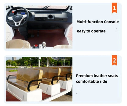 Luxury Exquisite 11-Seat Large Electric Tourist Bus