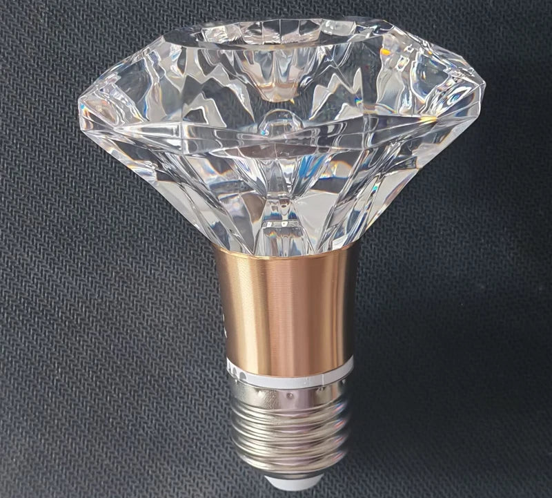 Acrylic Crystal LED Bulb Chandelier Fairy Lamp