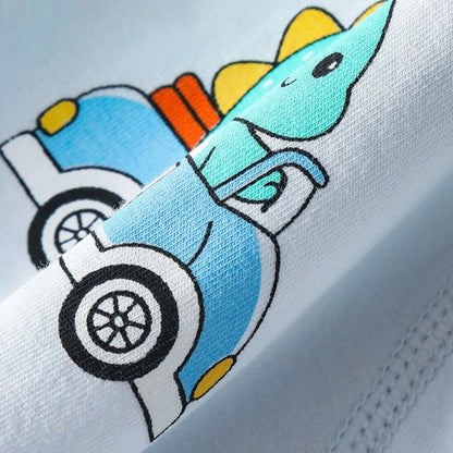 4PCS Boys Cotton Antibacterial Breathable Underwear