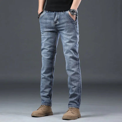 Slim Fit Skinny Tight Pipe Men's Jeans
