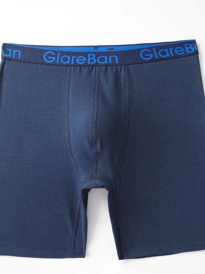 5pc Mid-Long Cotton Brand Boxer Shorts Men