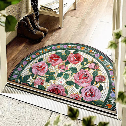 Entrance Doormat Outdoor Floor Carpet Semi-circular