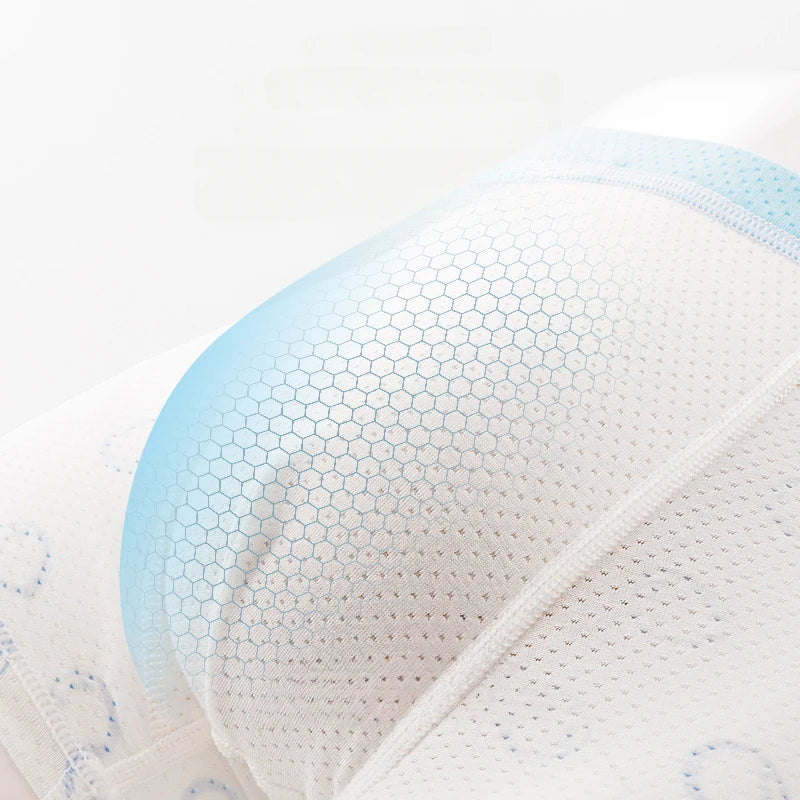 4 Pcs Mesh Breathable Antibacterial Cute Boys Briefs