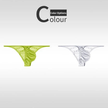 Low Waist Ice Silk Smooth Men's e Underwear