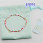 Colorful Seed Beads Charm Stackable Stretch Bracelet