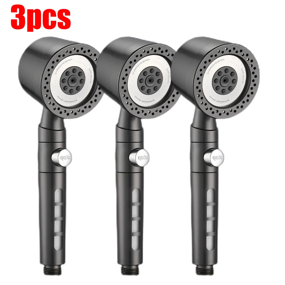 5 Modes Spray Water Shower Head Handheld Spa