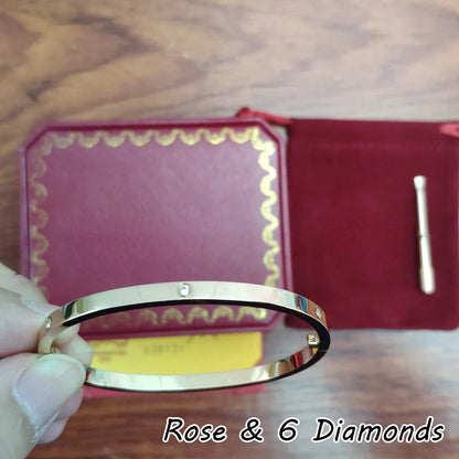 Diamond Cuff Women Bracelet Gold Tone