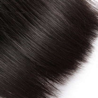 Natural Color Brazilian Human Hair Straight Bundles