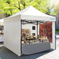 Heavy Duty Pop Up Canopy 3 Removable Sidewalls