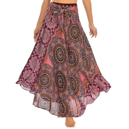 Sexy Long Boho Bottom Vintage Casual Skirt