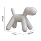 Plastic Children's Chair Cute Cartoon Dog Animal