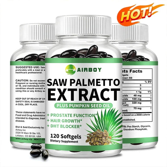 Prostate Support, Prevents Hair Loss, Urinary Tract Health