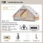 Quick Setup Inflatable Camping Tent, Waterproof
