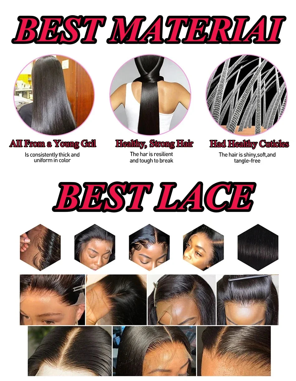 Curly Burgundy Lace Front Human Hair Wig