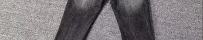 Black Grey Jeans Micro Flared Pants Youth