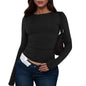 Sexy Cropped Womens Casual Skinny Slim T Shirts