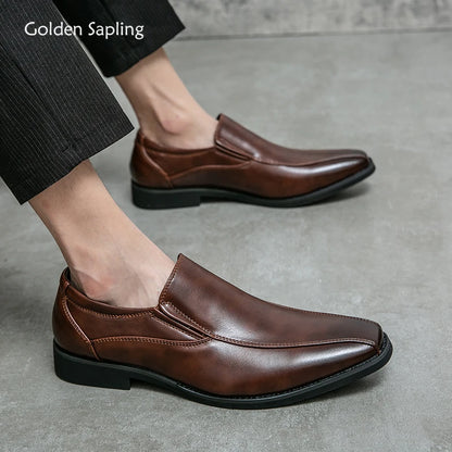 Golden Sapling Casual Business Shoes Men Formal