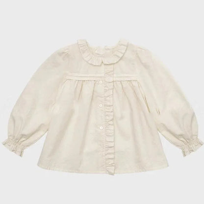 Long Sleeve Girls Top Pant Suit