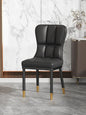 Italian Backrest Luxury Dining Chair Modern Retro