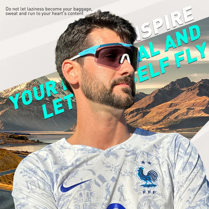 SCVCN Polarized Sports Sunglasses Cycling Glasses Riding