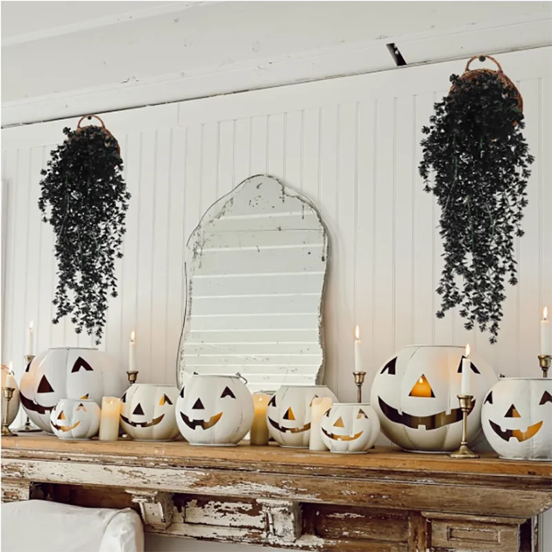 2pcs Artificial Vines UV-Resistant Protection Hanging Fake Plant