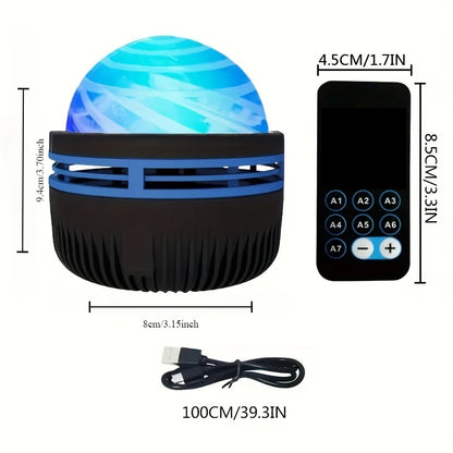Starry Sky Projection Light, LED With Remote
